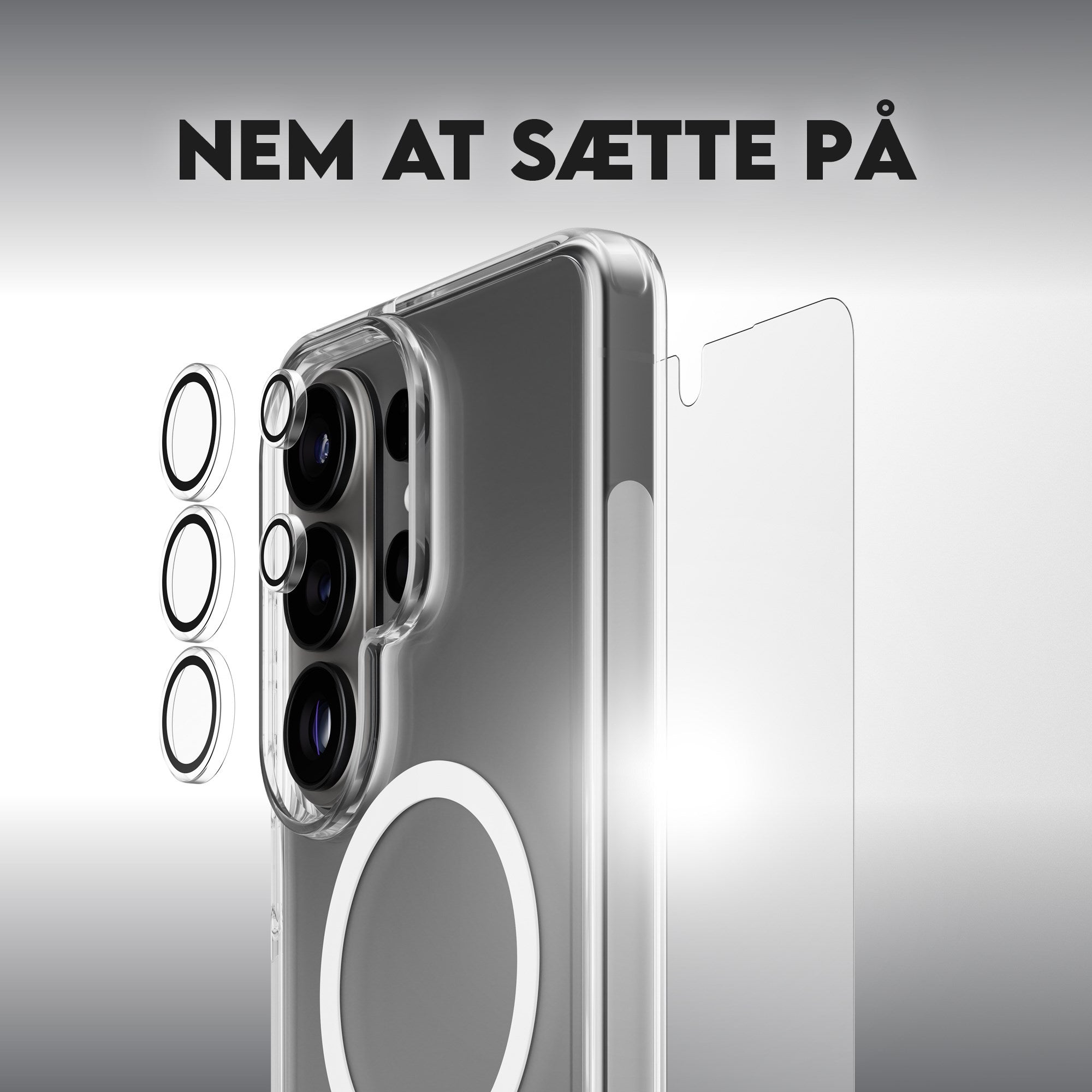 PanzerGlass® | CARE™ by PanzerGlass® 3-in-1 Pakke Samsung Galaxy S26 Ultra